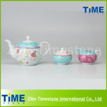 Service à thé en porcelaine 3PCS en gros